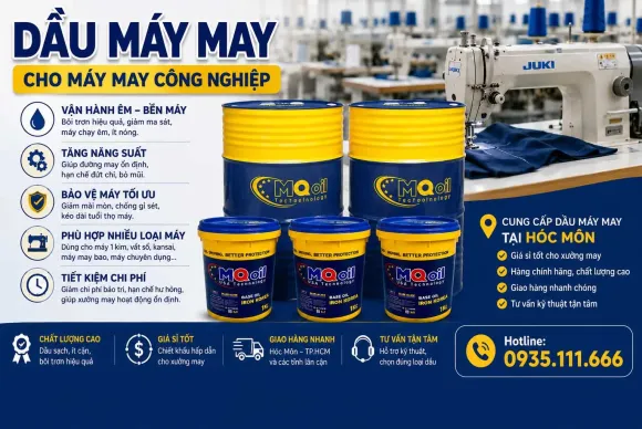 Dầu Máy May Tại Hóc Môn