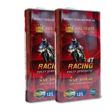 Dầu nhớt King Power Racing 4T SAE 10W-40 API SN JASO MA2