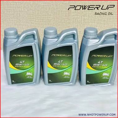 dầu nhớt xe máy của Power Up – Racing Oil
