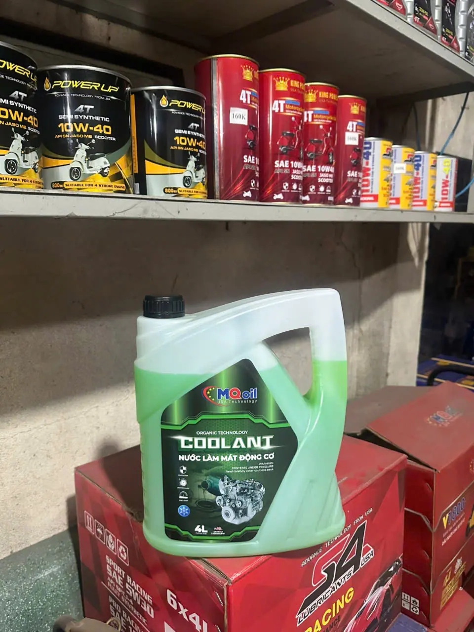 Xe nóng máy, lên ga yếu? Đừng bỏ qua nước làm mát MQ Oil