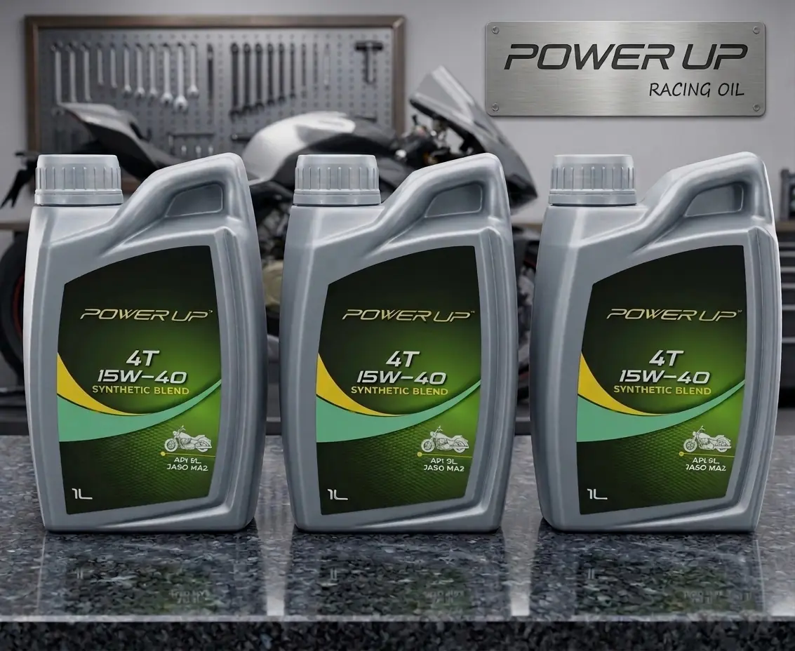 POWER UP 4T 15W-40 Synthetic 